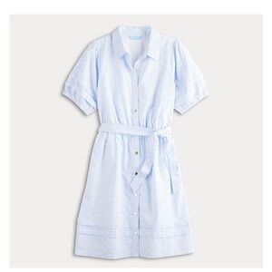 Draper James Sky Blue Shirt Dress